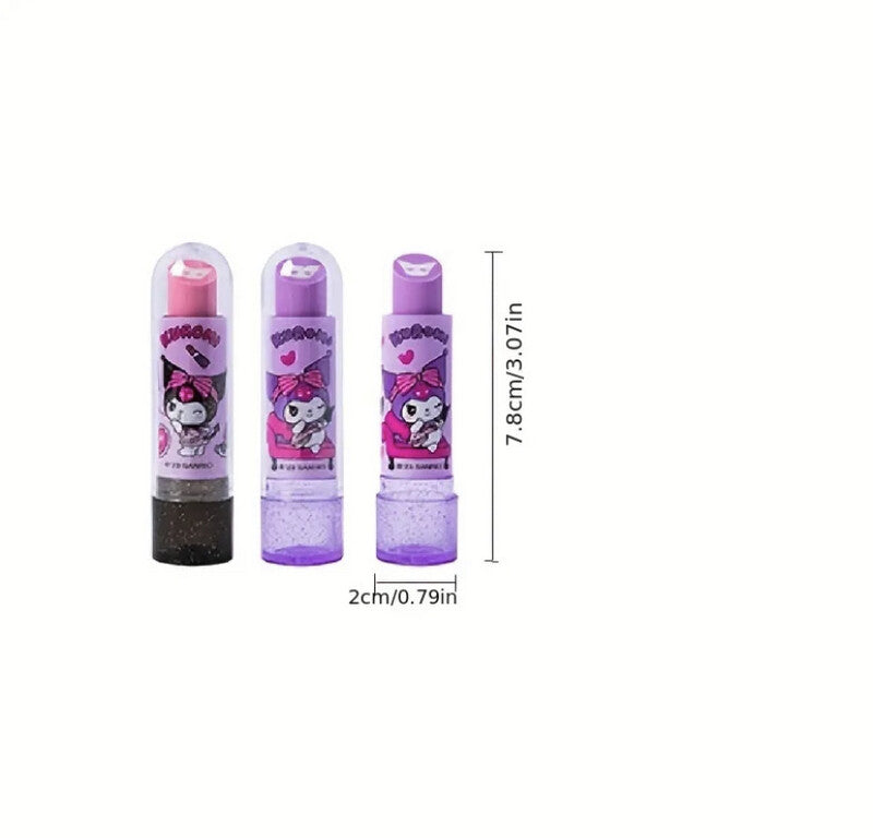 Kuromi Lipstick Eraser