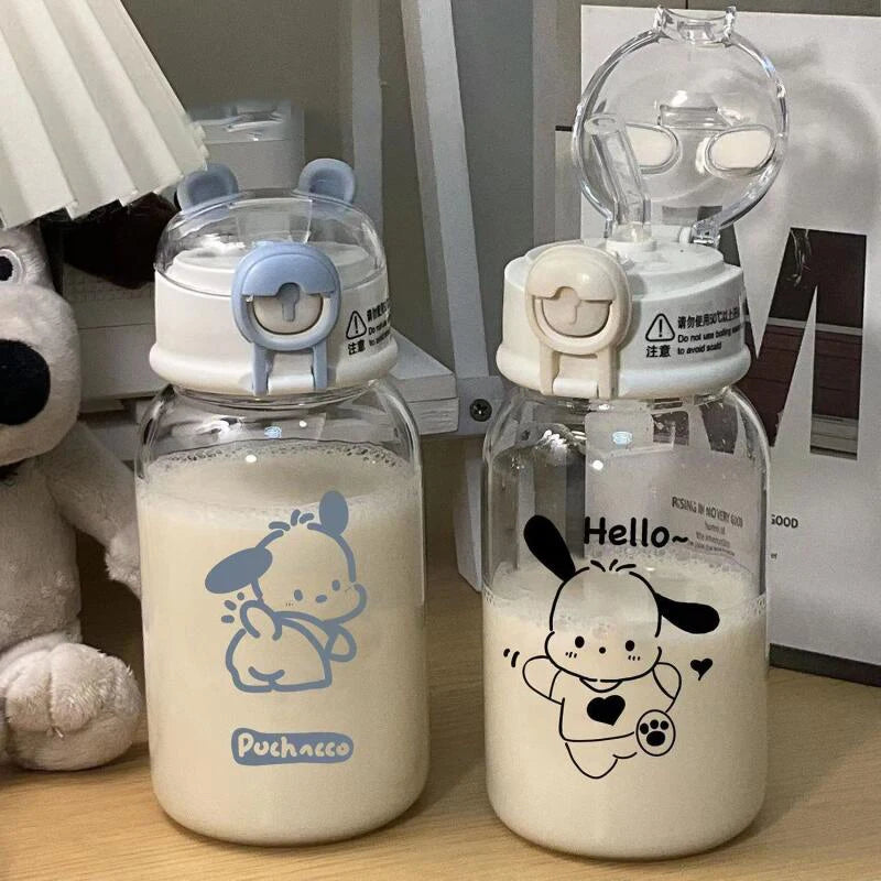 sanrio cracks clear cups