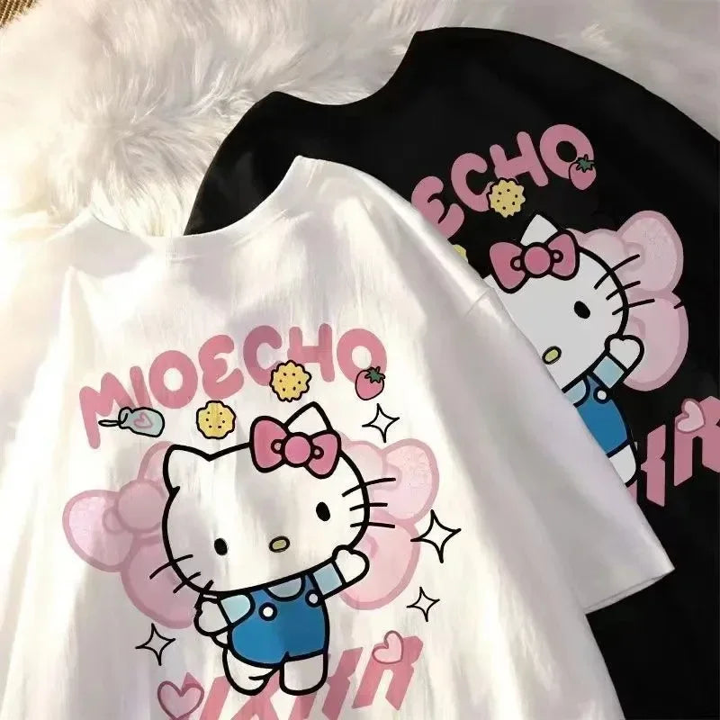 Y2K Sanrio Crack Streetwear