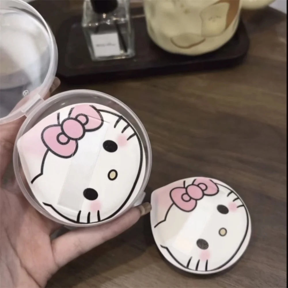 sanrio cracks makeup pads