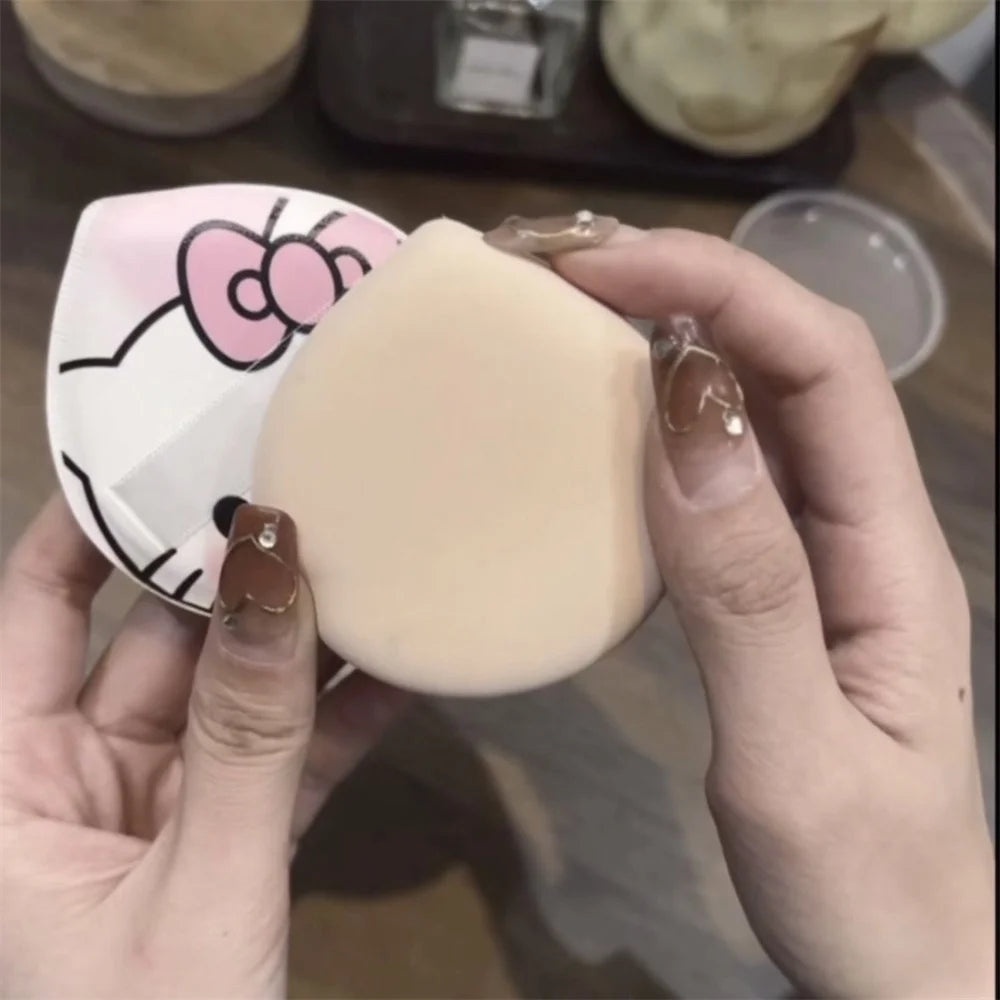 sanrio cracks makeup pads