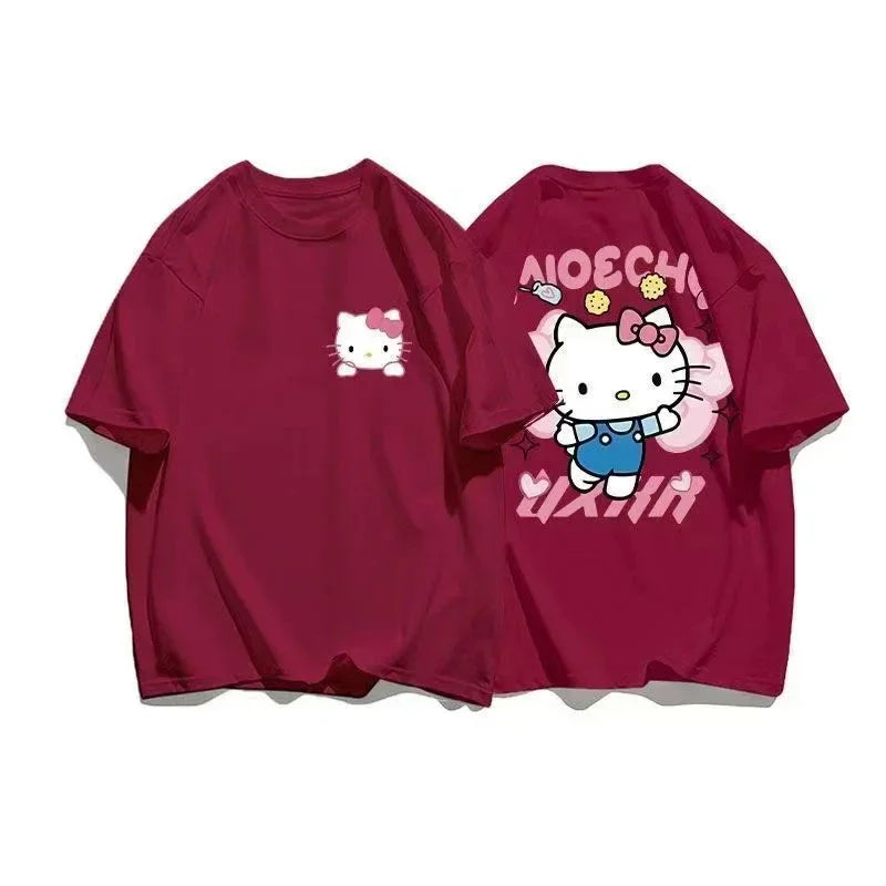 Y2K Sanrio Crack Streetwear