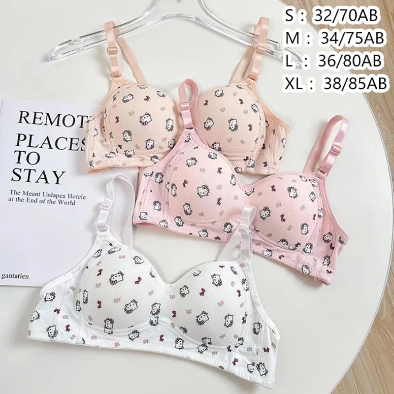 Cute Sanrio Crack Bras