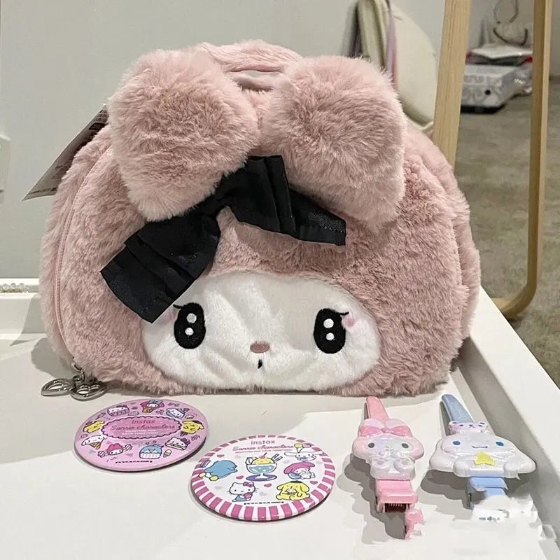 Fluffy Sanrio Crack Handbags