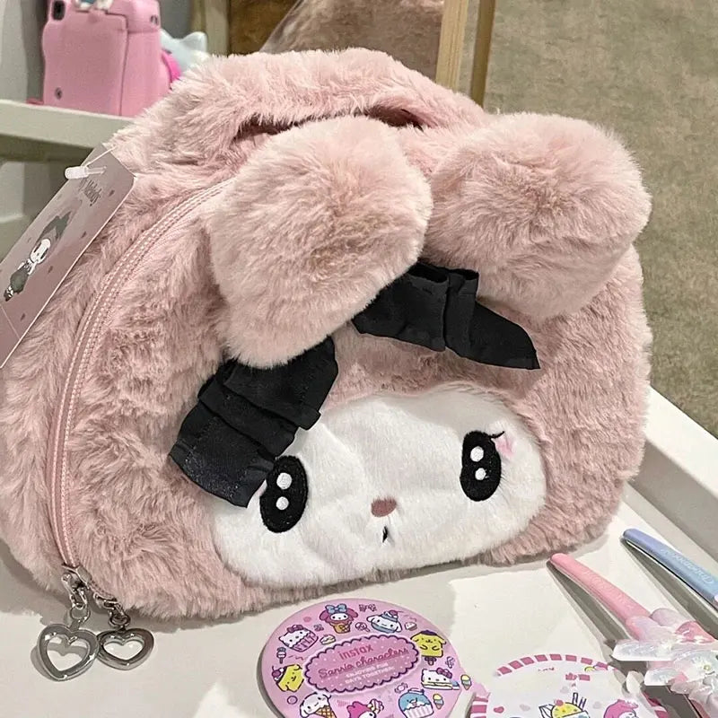 Fluffy Sanrio Crack Handbags