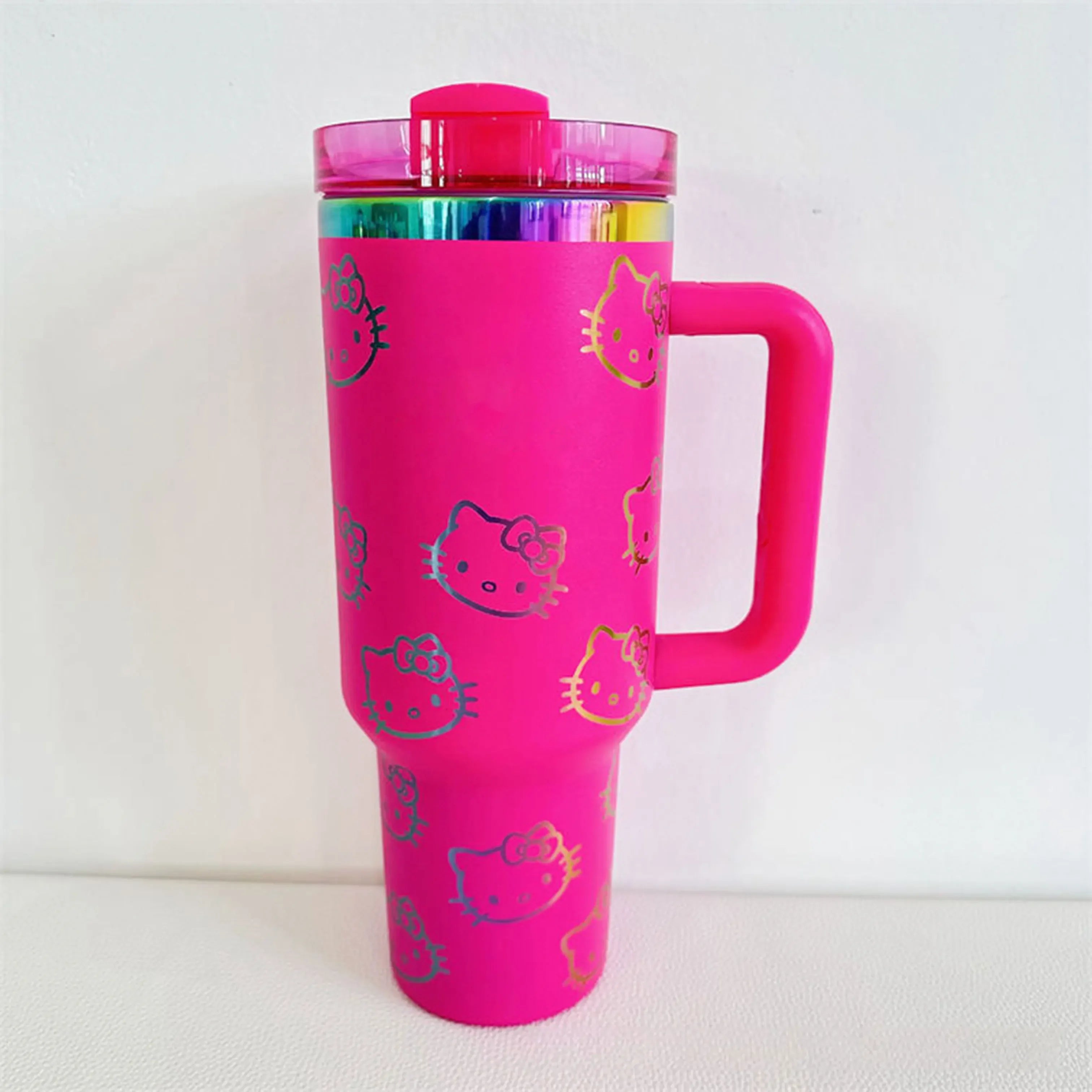 Stainless Steel Thermal Sanrio Crack Cup