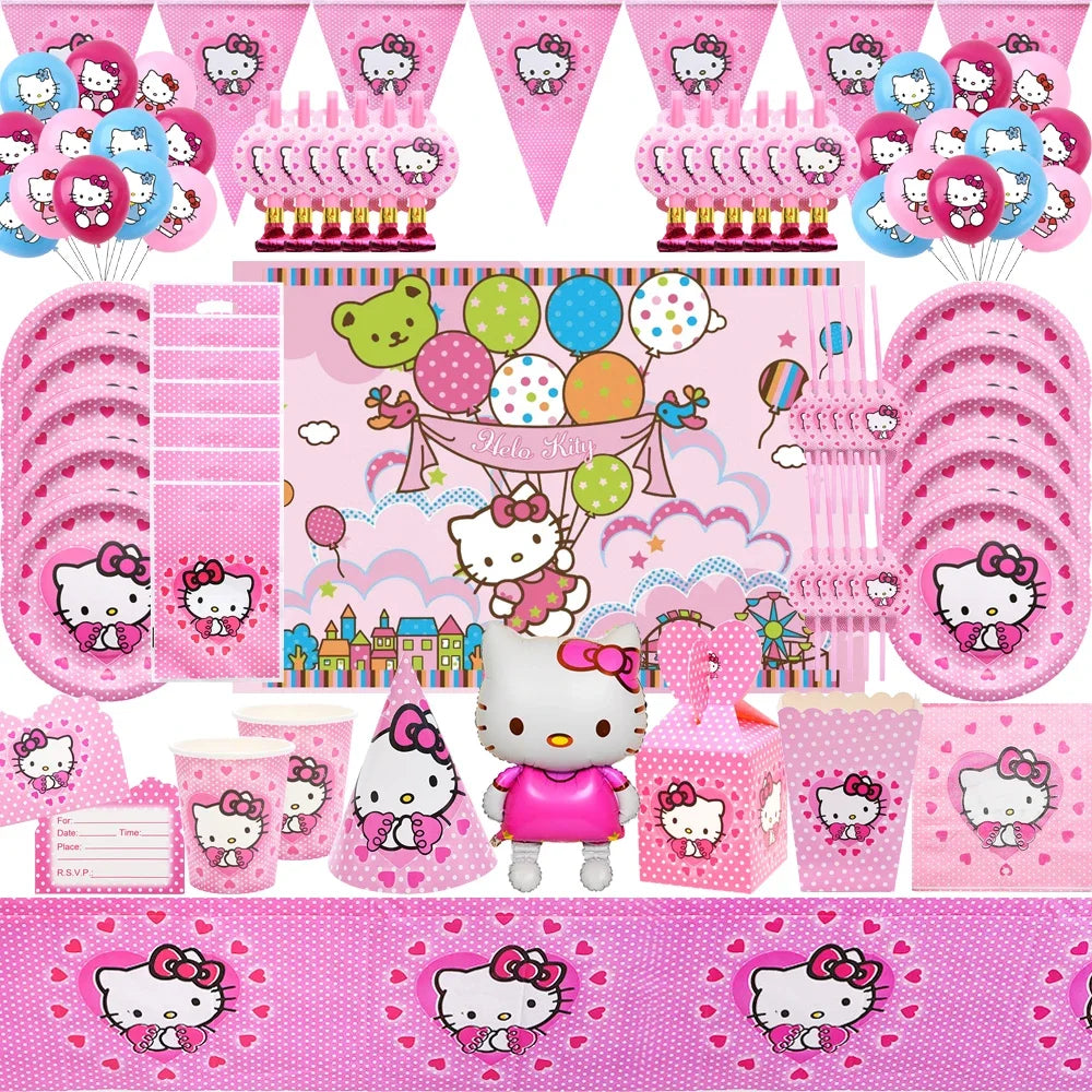 sanrio crack’s birthday decor